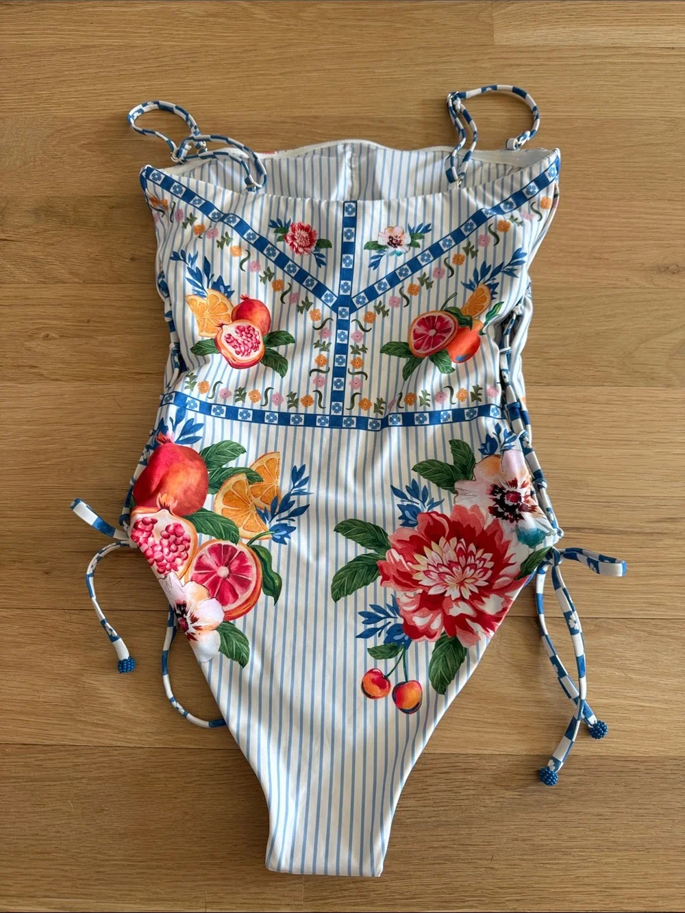 Agua Bendita Posh One-Piece Swimsuit Small NWT $210